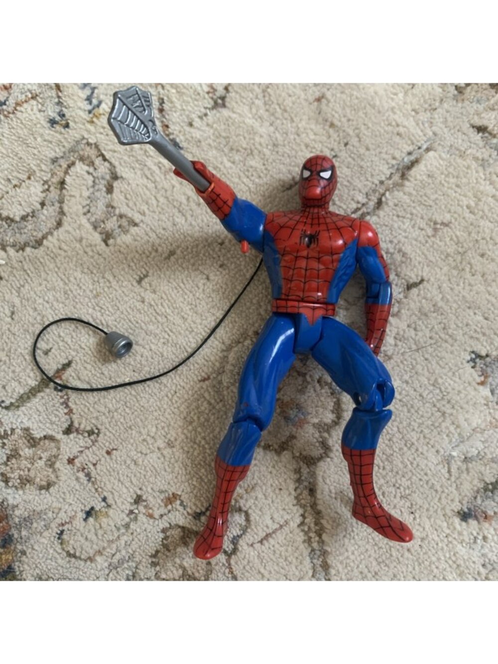 Spider-Man TAS - Web Shooter Spidey Action Figure ToyBiz Marvel 1994